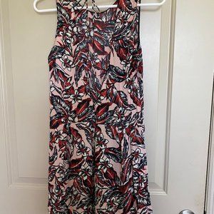 Zara Floral Open Back Romper